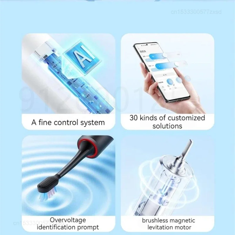 Electric Toothbrush Xiaomi Toothbrush T501 MIJIA Electric Toothbrush Sonic Brush Ultrasonic IPX7 Waterproofing Wireless Oral Cleaner