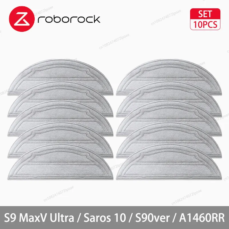 Roborock Robot Vacuum Essential Cleaning Kit - Side Brushes, Mop Cloth, HEPA Filter, Dust Bag