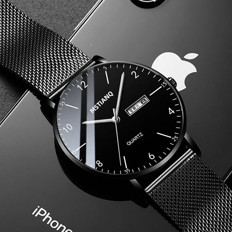 ساعة تشنغي IC رجالية بتصميم عصري