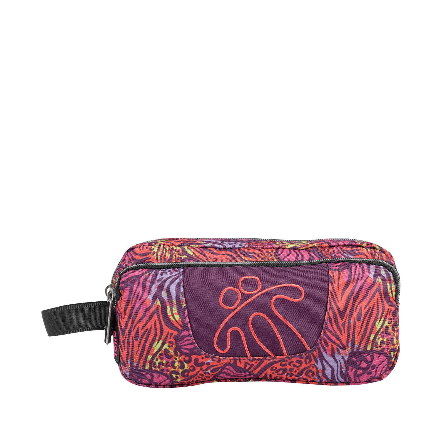 Estuche escolar tres compartimentos Agapec Morado| | - AliExpress