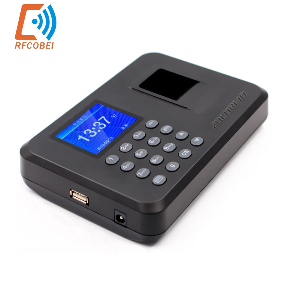 Fingerprint Attendance Machine Intelligent Biometric Fingerprint Time Attendance Machine Time Clock Recorder Device Employee fingerprint id card password wiegand english spanish portuguese fingerprint time attendance recorder biometric device h100