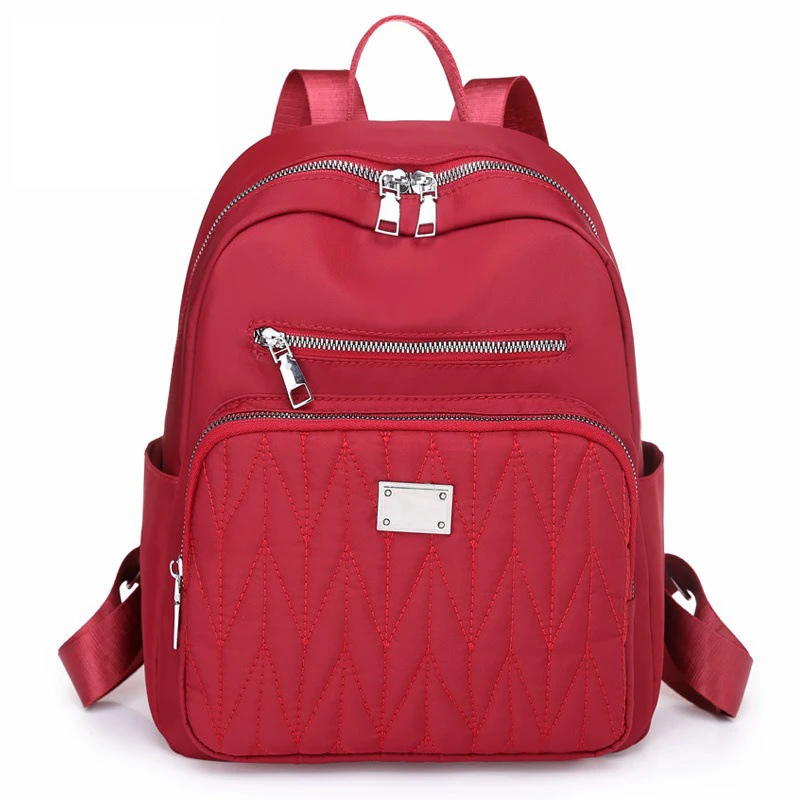 New 2024 Leisure Korean Edition Women's Oxford Backpack Fashionable and Minimalist Urban Commuter Travel Backpack