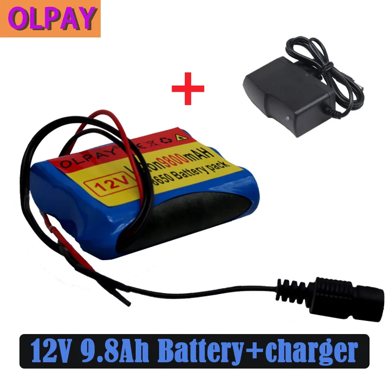 

Free ShippingBatterie Au Lithium 3S1P 12V 9800mAh 18650 Rechargeable, Avec Chargeur