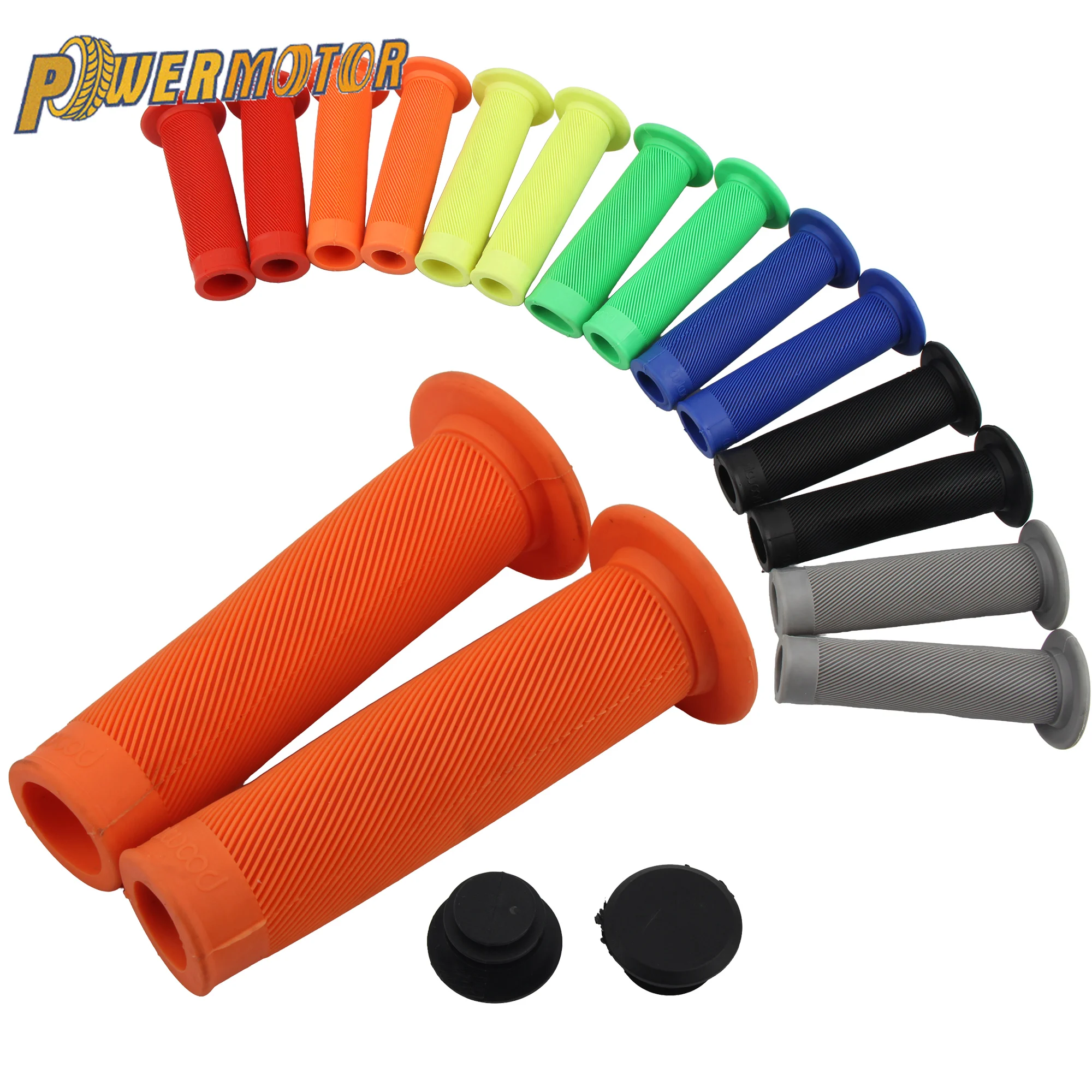 Enhanced Universal Motorcycle Rubber Hand Grips
