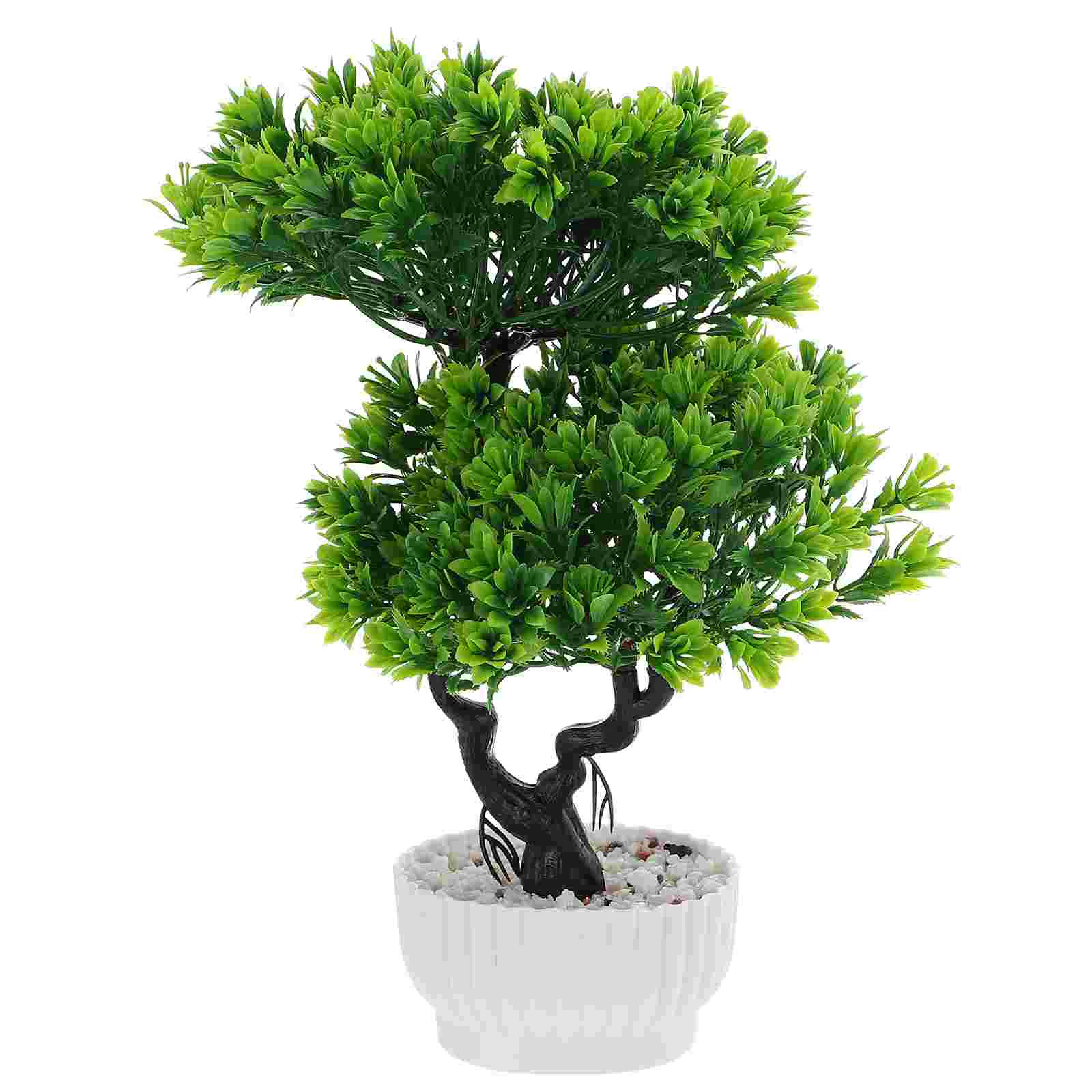 

Artificial Flower Fake Flowers Simulation Bonsai Pine Tree The Basin Home Decoration Plastic Office Plant Imitation