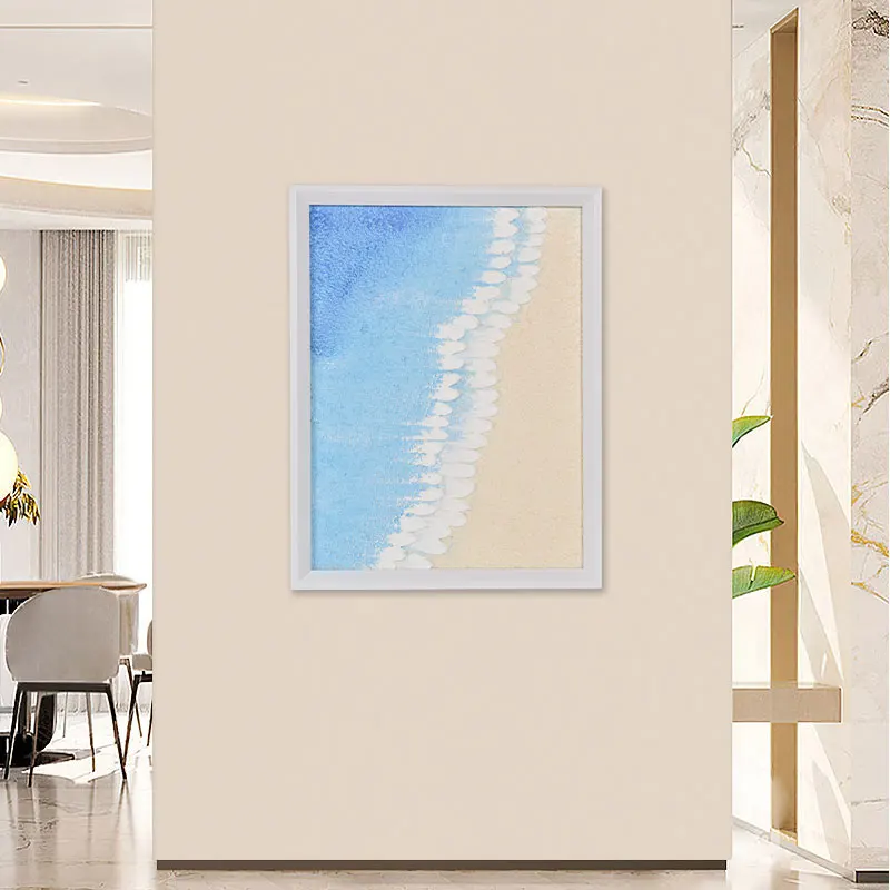 Classic landscape painting hand-painted oil painting living room dining room home decoration mural