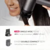 Hair Dryer with Diffuser for Curly Hair, 1500W Professional High Speed Ionic Blow Dryer with Comb, 110,000RPM Fast Dry, 4 Temps 6