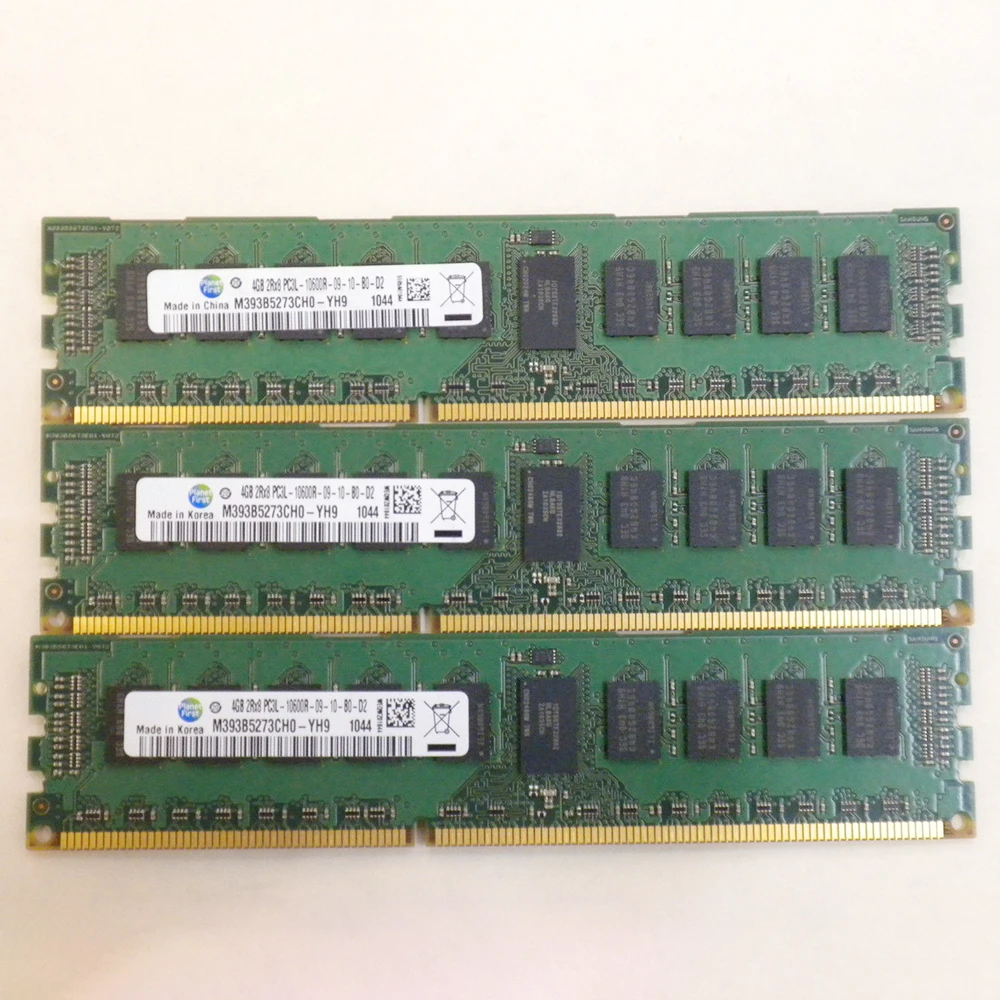 1Pcs For Samsung RAM 4GB 4G 2RX8 PC3L-10600R DDR3L 1333 REG Server Memory M393B5273CH0-YH9 7 1Pcs For Samsung RAM 4GB 4G 2RX8 PC3L-10600R DDR3L 1333 REG Server Memory M393B5273CH0-YH9 - Image 5