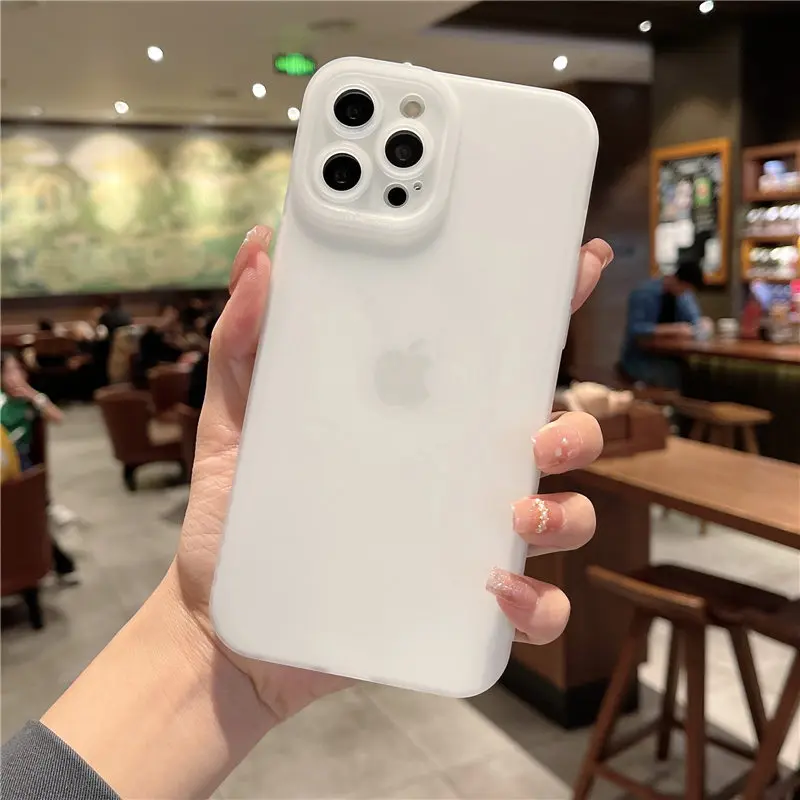 Camera Protection Silicone Phone Case For iPhone 13 Pro Max 11 12 Pro Max XR XS Max X 7 8 Plus Soft Shockproof Matte Back Cover iphone 13 pro max case leather