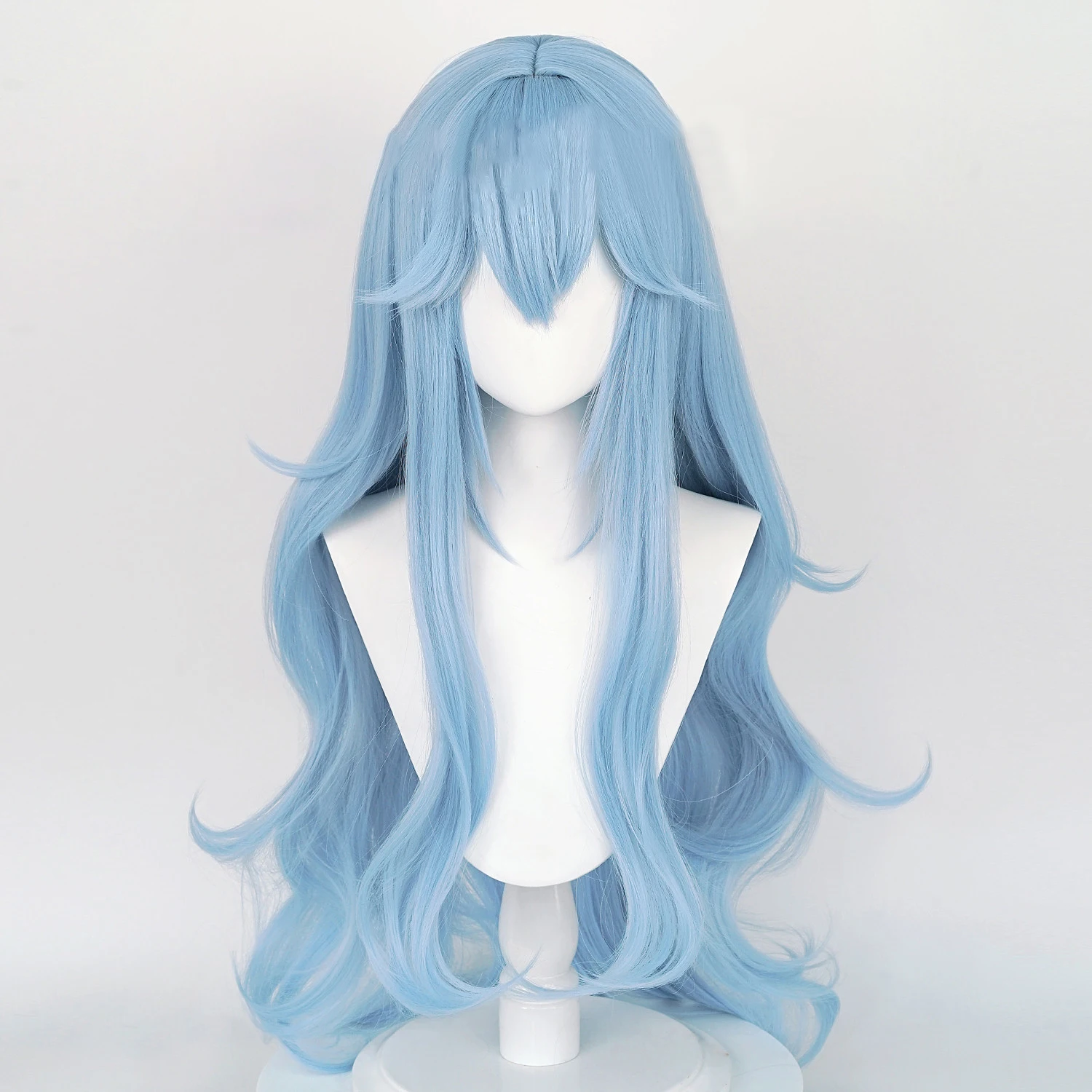 

Женский длинный синий парик для косплея Cosplay WigCosplay, парики для косплея из аниме, термостойкие синтетические предварительно стилизированные парики