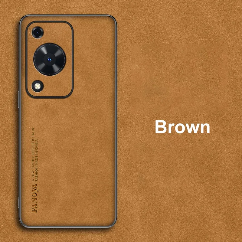 Luxury PU Leather Shockproof Phone Case - Business Matte Full Protection Silicone Cover