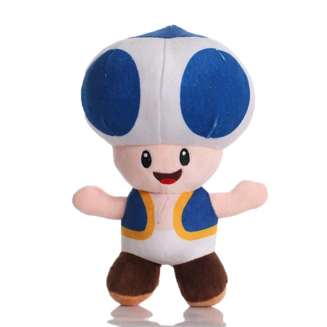 22cm Captain Toad Plush Toy Doll Anime Game Character Mushroom Man