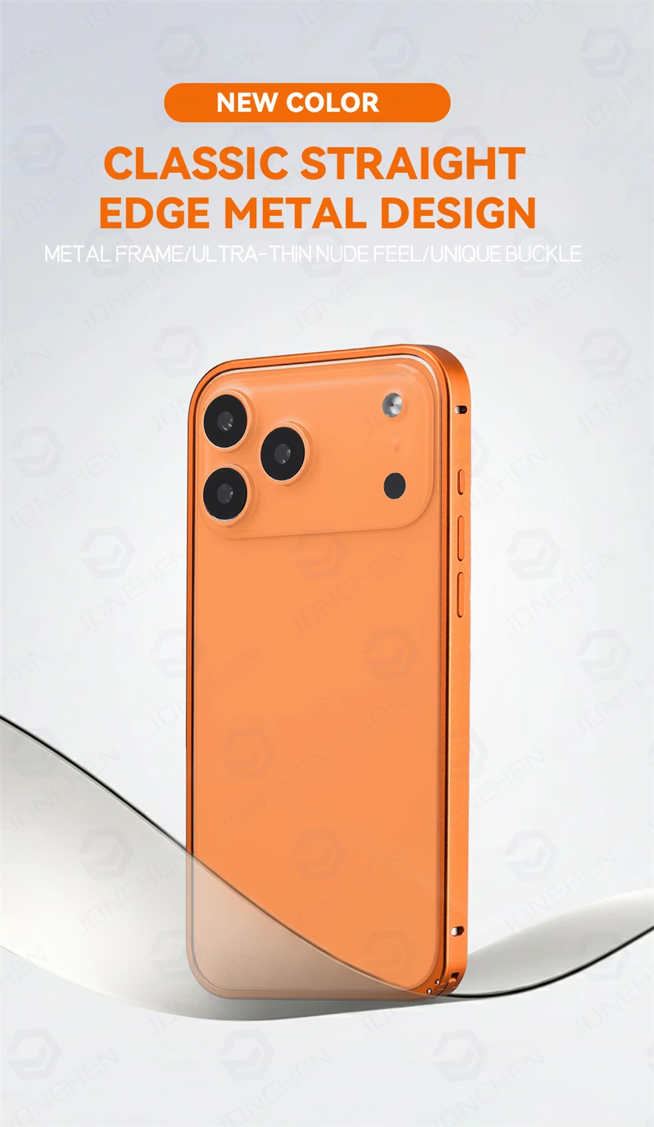 Luxury Aluminum Frame Bumper Case - Sleek, Lightweight, and Protective Back Cover