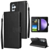 Wallet Magnetic Flip With Card Slot Kickstand Leather Case For Samsung Galaxy S24 Ultra S23 Plus S22 S21 S20 FE S10 S9 S8 Cover 5