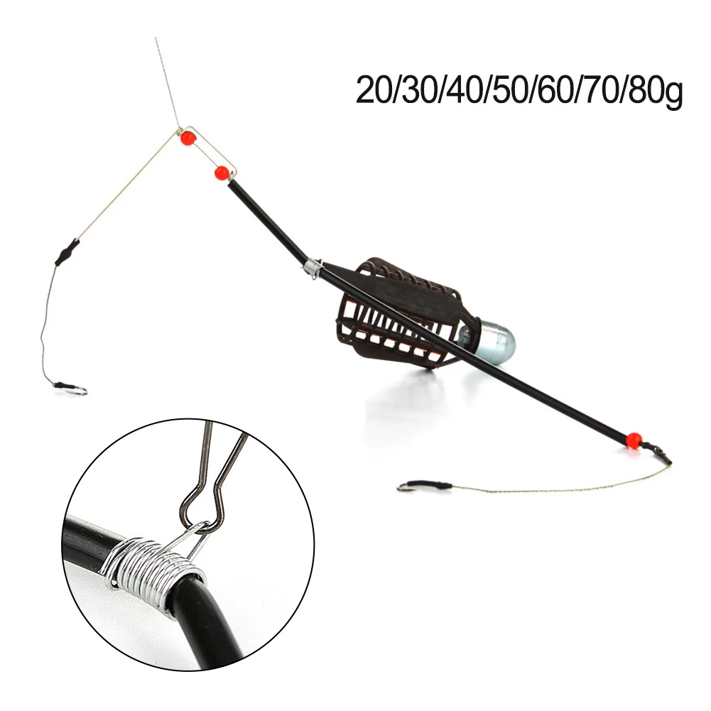 

Bait Carp Fishing Feeder Fishing Baits Cages Hook Rig Set Feeder Tackle Feeders Hook Sinking Bait Cage Carp Fishing Accessories