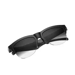Versatile Smart Bluetooth Color - Changing Sunglasses with Enhanced Audio and Long Battery Life (Black F06)