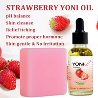 Handmade Kojic Acid Yoni Soap And Oil Body Intimate Whitening Vaginal Itching Odor Relief Ph Balance Anti Infection For Women 1