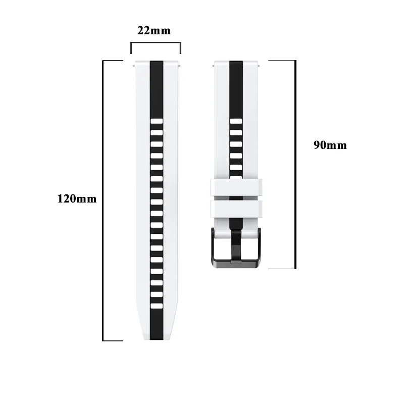 Cinturino FTRONGRT In Silicone Per OnePlus Band - Sostitutivo, Regolabile, Traspirante, Con Chiusura A T