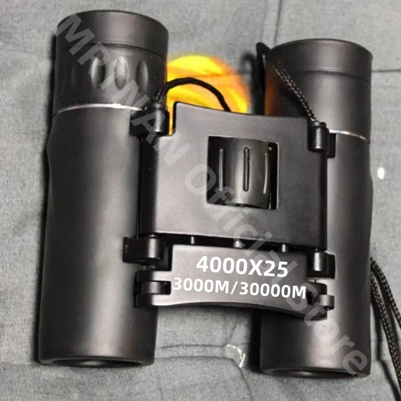 고출력 HD 저조도 레벨 쌍안경, 휴대용 여행, 50000m 장거리 접이식 미니 망..