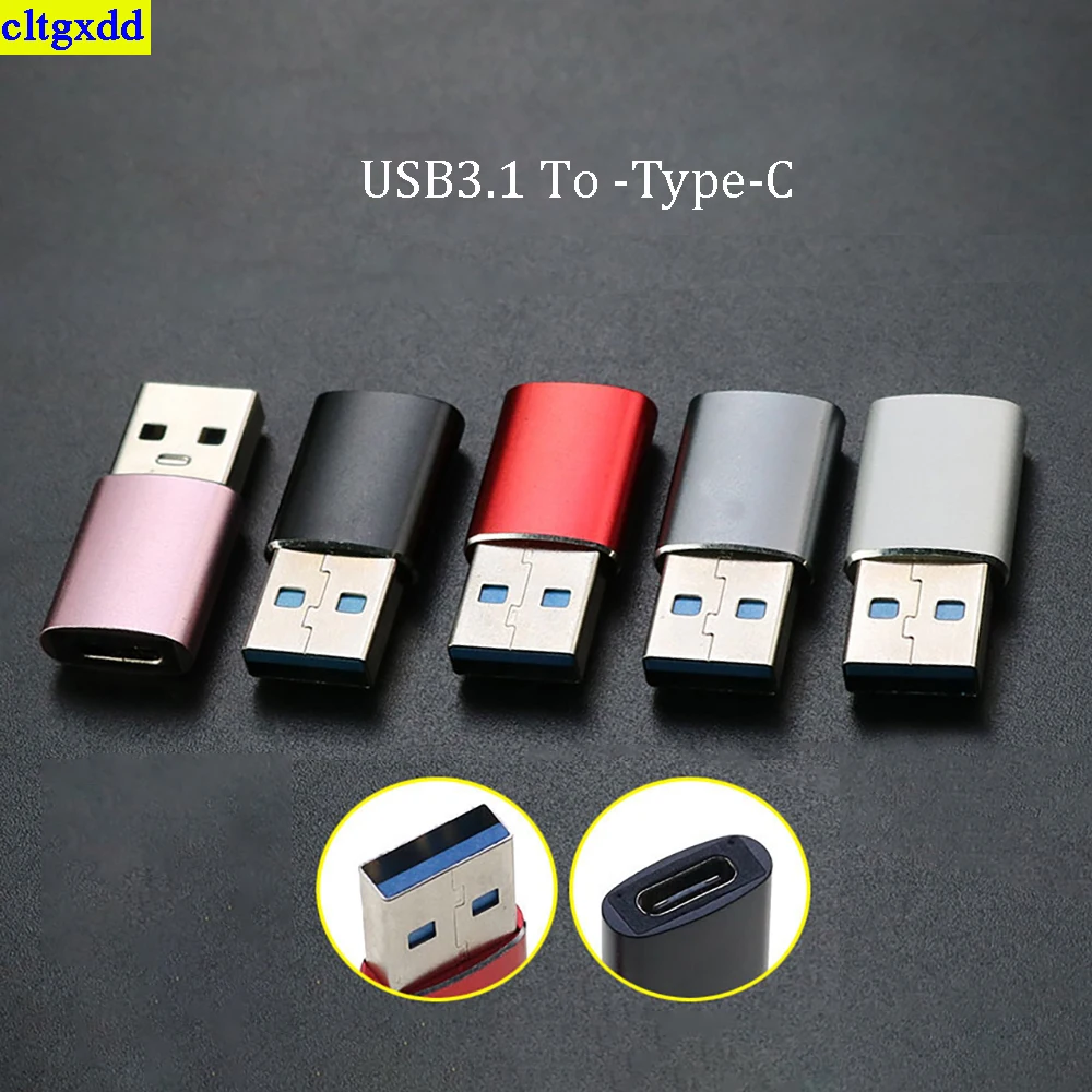 

1 piece USB3.1 to C-type converter for lightweight mobile phones, stable output, high-speed computer accessories, adapter