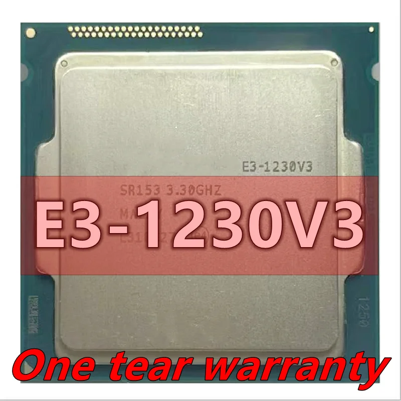 

E3-1230 v3 E3 1230 v3 E3 1230v3 E3-1230V3 SR153 3,3 ГГц четырехъядерный восьмипоточный процессор 8 Мб 80 Вт LGA 1150