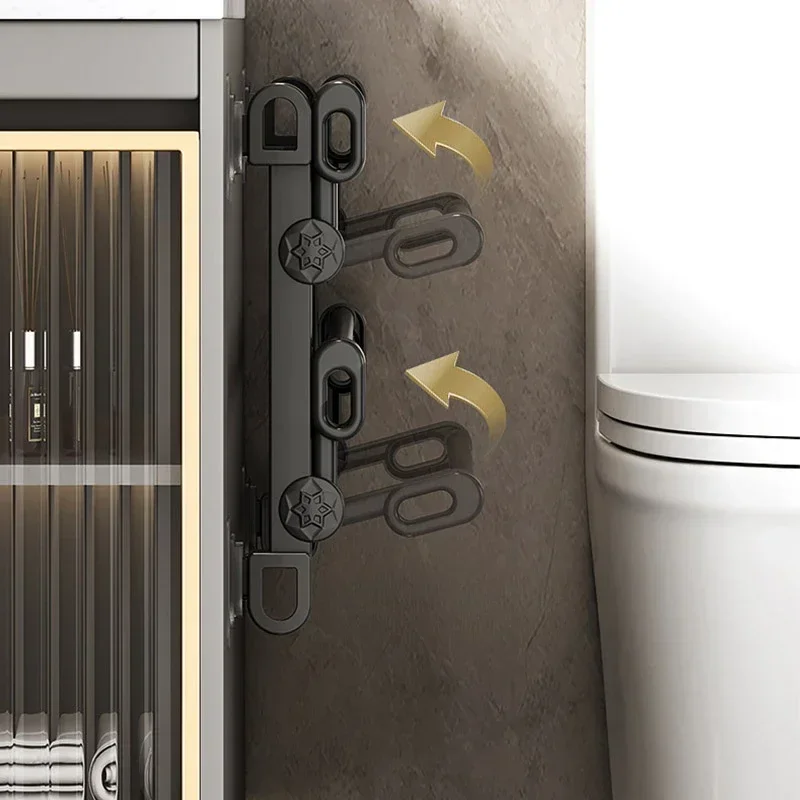 Bathroom Non Perforated Slipper Rack Wall Mounted Simple Entrance Shoe Bathroom Wall Mounted Door Mounted Shoe Storage Rack 6