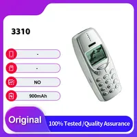 Original Unlocked 3310（2000） GSM 900/1800 2G Mobile Phone Russian Arabic  Keyboard Made in Finland