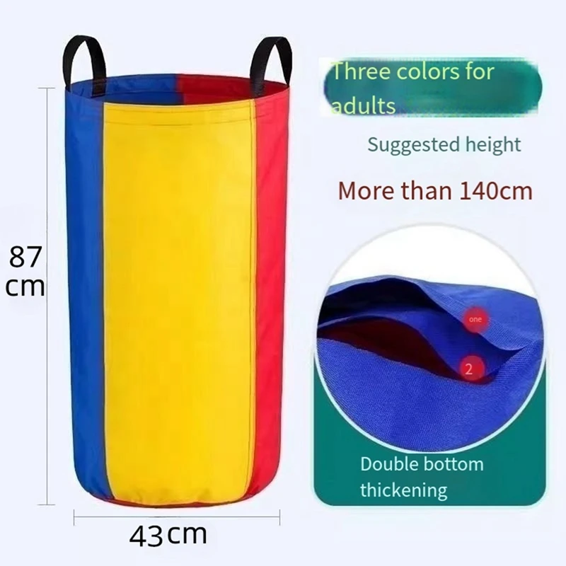 ABJX New New Potato Bag Game Potato Sack Race, Game Sack Race, 3 Leg Race Suitable For Adult Family Lawn Yard Daytime Gam
