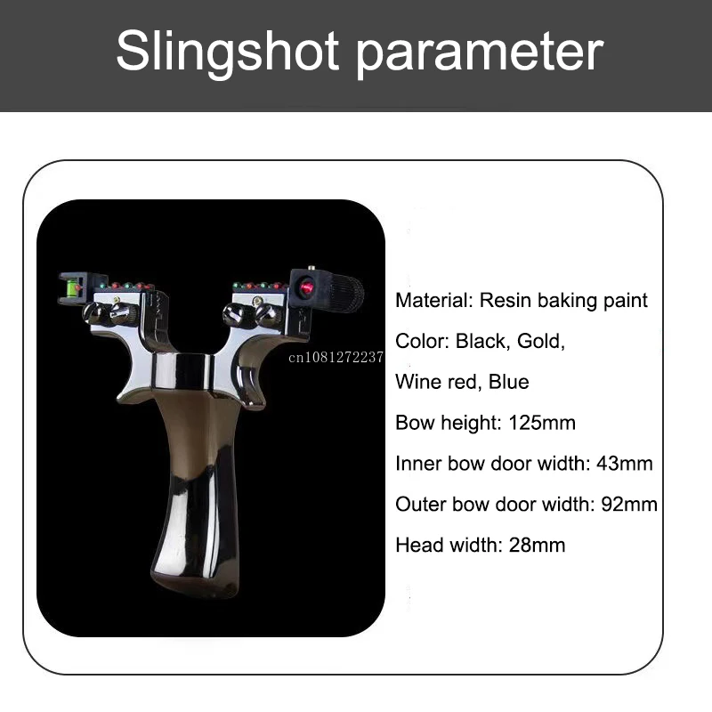 High Precision Slingshot with Laser Spirit Level Fast Press Bow Catapult Outdoor Sports Hunting Accessories Sling Shot Slingshot accessories