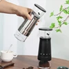 New Electric Coffee Grinder USB Rechargeable Home Stainless Steel Manual Coffee Mill Machine Bean Grinders Kitchen Accessories 2