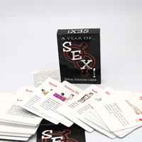 Englische sexuelle Positionskarten, Rollenspiele, Spiele für Erwachsene, Schlafzimmerbefehle, ein Jahr, Sexspielzeug für Paare ab 18 Jahren, erotische Produkte 5