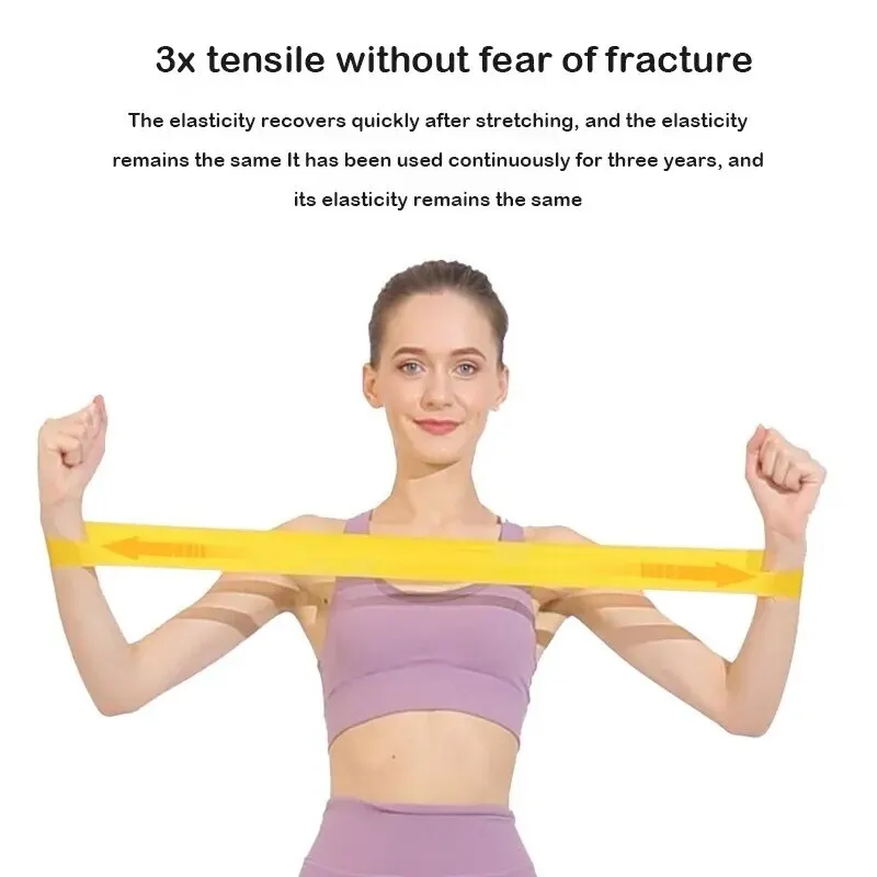 5-Piece Yoga Resistance Bands 3