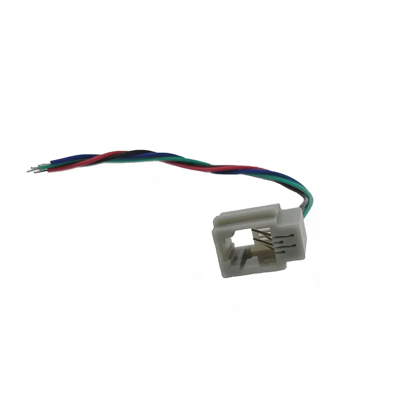 

20PCS RJ11 Socket Phone Socket with Cable 4P4C Receiver Socket 616MS