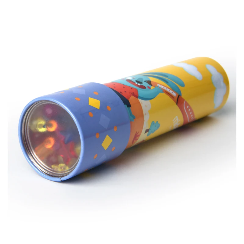3pcs Kreative Praktische Pädagogisches Spielzeug Kaleidoskop für Kinder Familie 