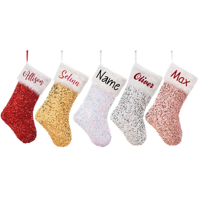 Christmas Stockings Name Tags  Personalized Stockings Christmas -  Christmas - Aliexpress