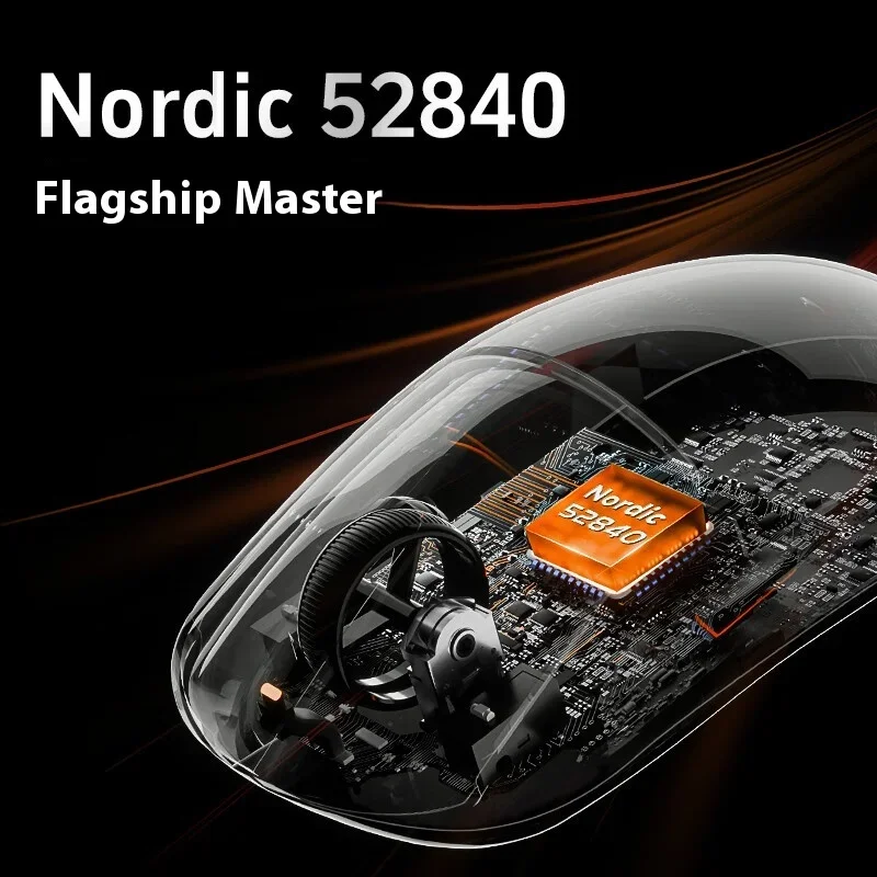 ATK A9 Ultra Wireless Gaming Mouse A9/A9 SE/A9 Plus/A9 Pro Tri Mode 8K 53g Lightweight E-sports Gaming Mouse PC Accessory