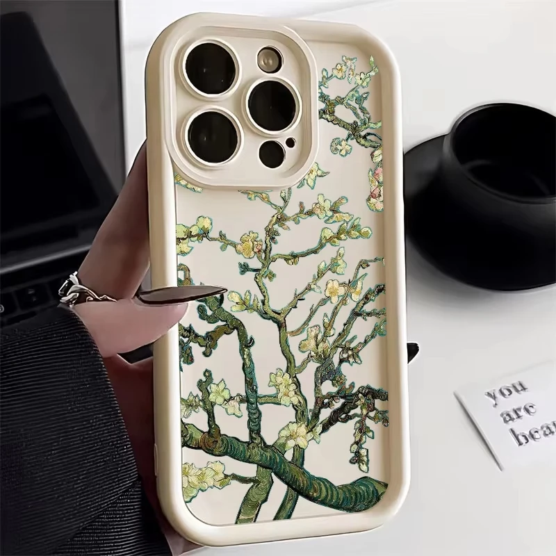 Van Gogh Starry Sky & Sunflowers Artistic Phone Case Cover