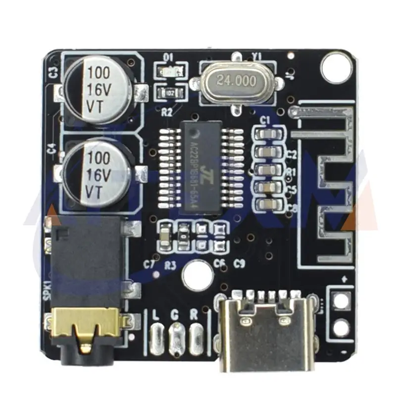 Wireless Bluetooth Audio Receiver with MP3 Lossless Decoder and Protective Case