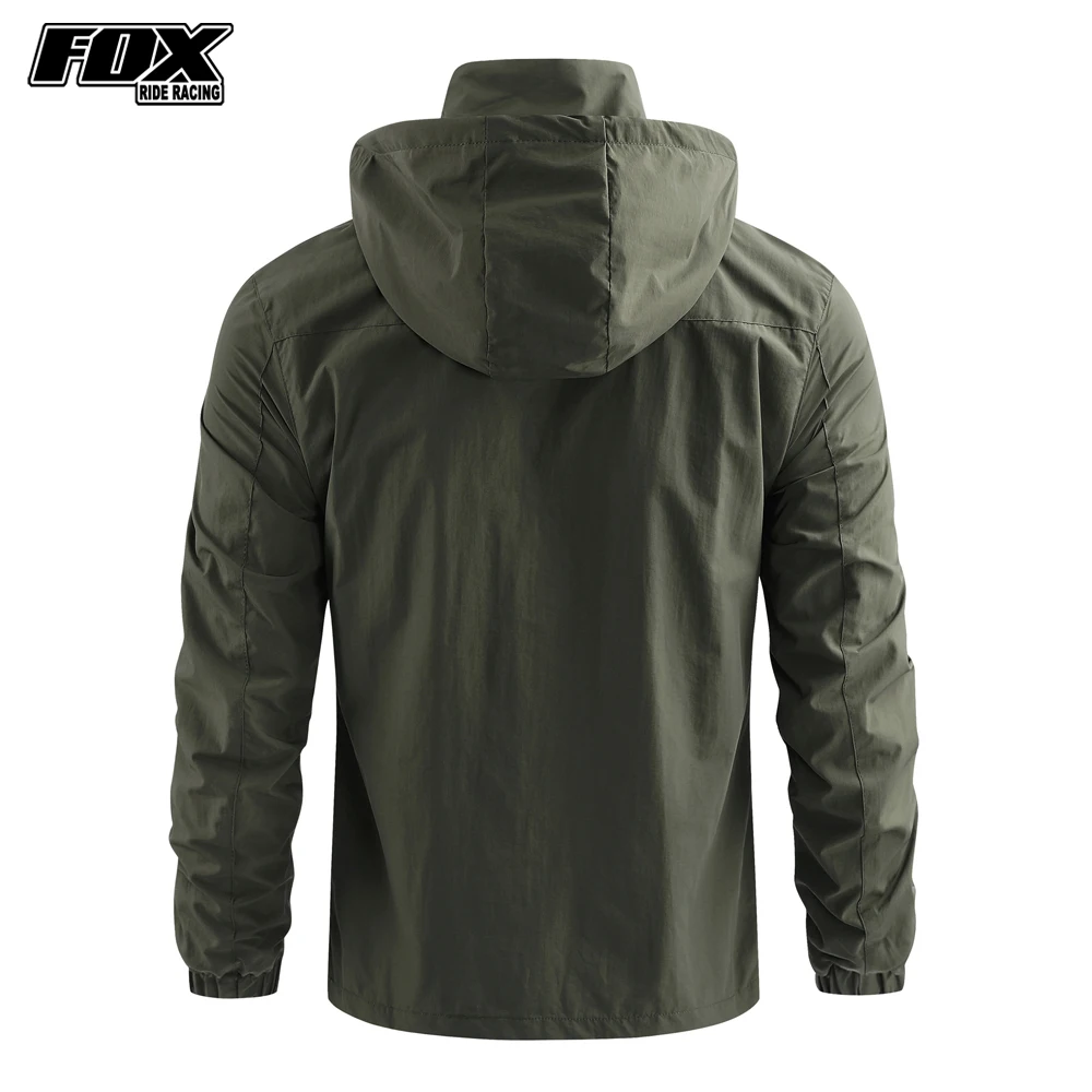 Cycling Jacket Cycling Clothes Men Hooded Windproof Waterproof