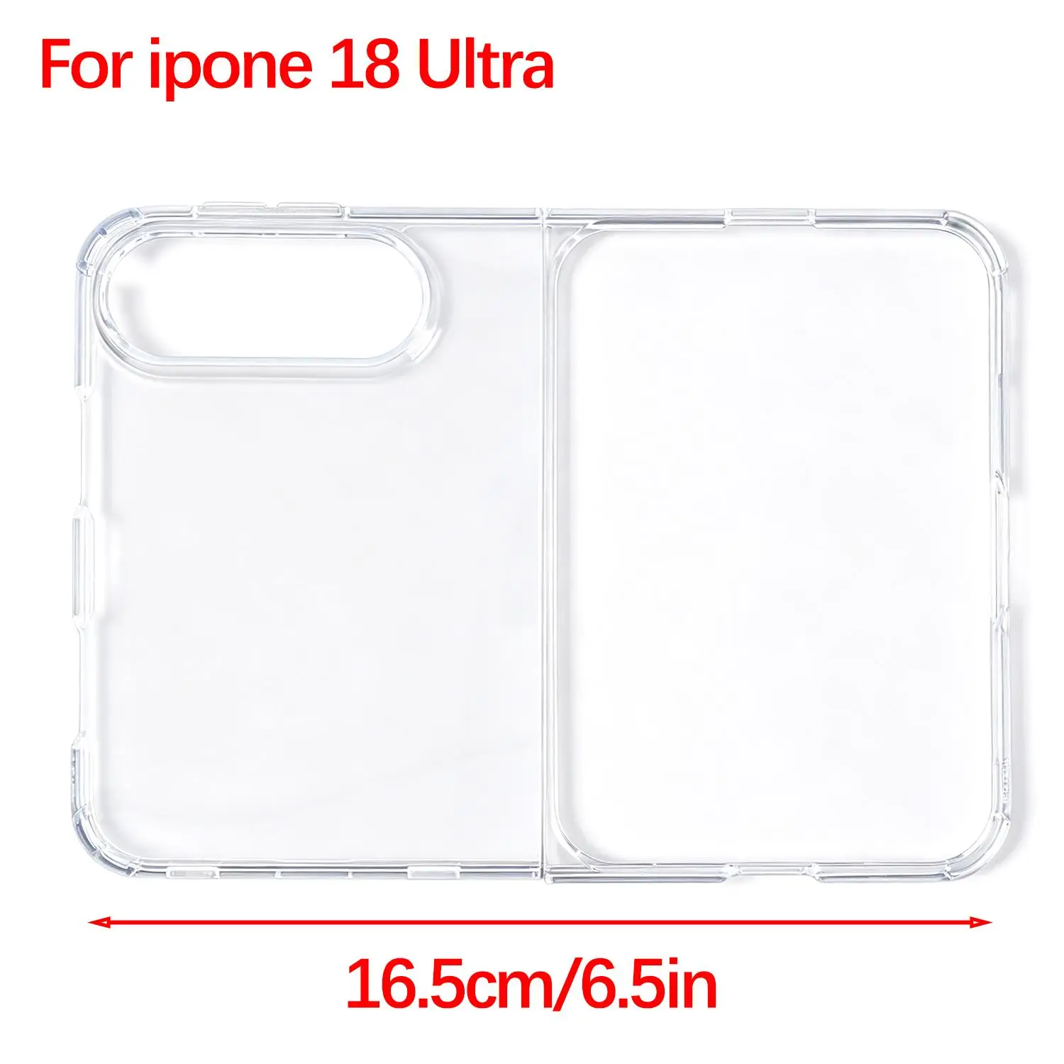 Ultra Clear Shockproof Protective Phone Case - HD Transparent Hard Shell Bumper