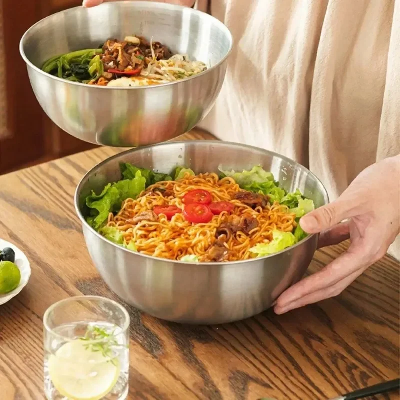 Stainless Steel Mixing Salad Bowl 2