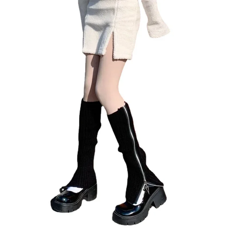 Women Leg Warmers Autumn Winter Woolen Hosiery