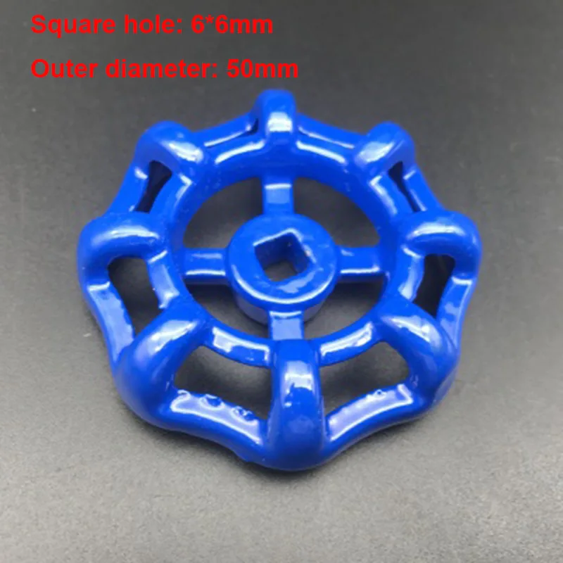 PPR Globe Valve Globe Valve PPR Valve Switch Handle Red / Blue Square Hole 7 * 7mm 6*6mm 5*5mm 8*8mm 9*9mm