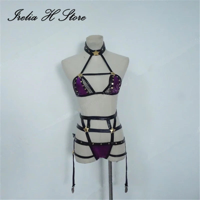 

Irelia H Store Costume made/size FGO Cosplay Fate/Grand Order Matou Sakura Cosplay Costume sexy Bikini Swimsuit