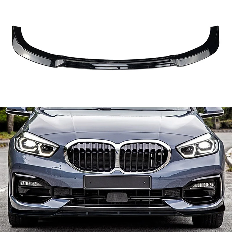 

For BMW 1 Series F40 Standard Edition 2020+ Front Bumper Spoiler Lip Lower Body Kit Diffuser Splitter Tuning Guard