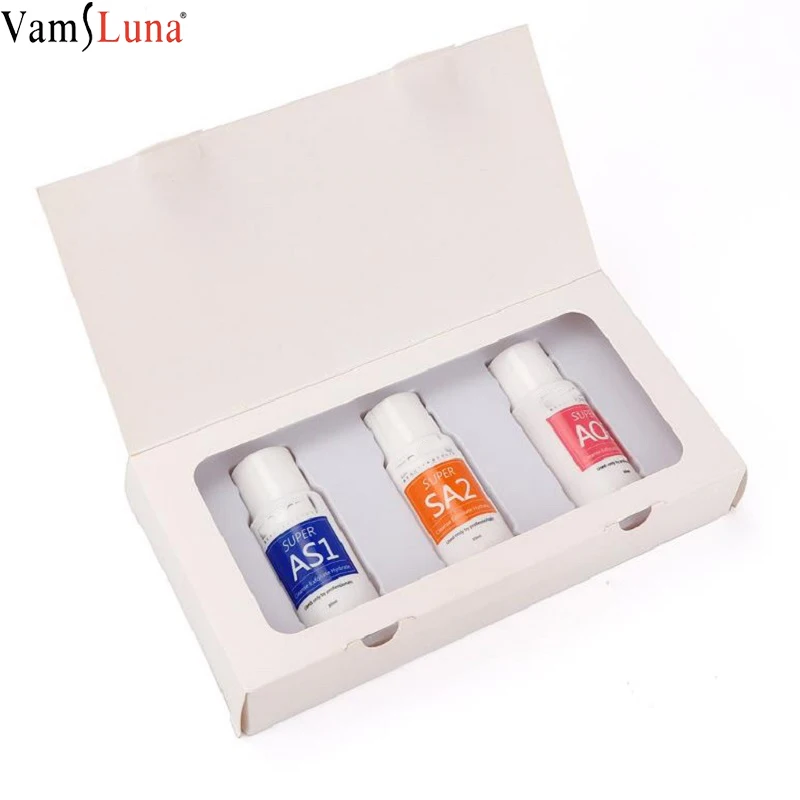 Concentrated Aqua Peeling Solution 3pcs*30ml AS1 SA2 AO3 Serum for Dermabrasion Beauty Machine Deep Cleansing Face Care