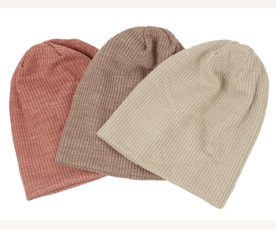 Frauen Neue Mode Erwachsene Streifen Skullies Mützen Herbst Winter Warme Casual Floral Stricken Hut Außen Turban Schönheit Marke Motorhaube – Detail 6