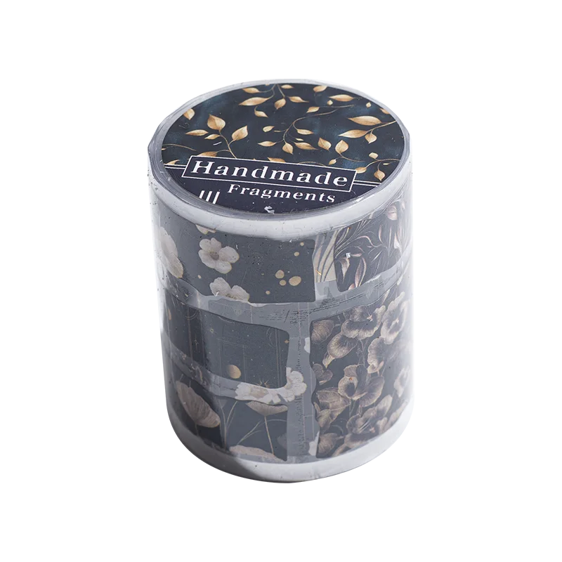 6팩/LOT 수제 조각 시리즈 귀엽고 사랑스러운 복고풍 장식 종이 마스킹 와시 테이프