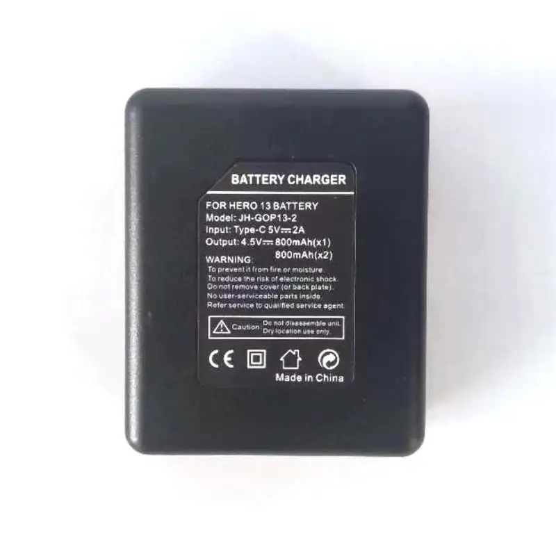 for Gopro Hero 13 Dual Charger / 3 Way Box Charger USB Dual Charger Battery Charger Camera Accessories