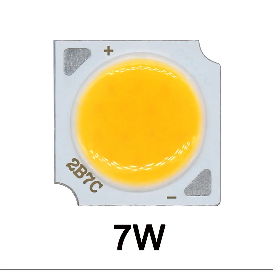 Description Picture 4 of item60PCS 13mm 3W 5W 7W 10W High Power LED COB Chip LED Source Chip 250mA For Light Bulb Light Lamp Spotlight Down light Lamps DIY